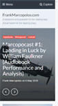 Mobile Screenshot of frankmarcopolos.com